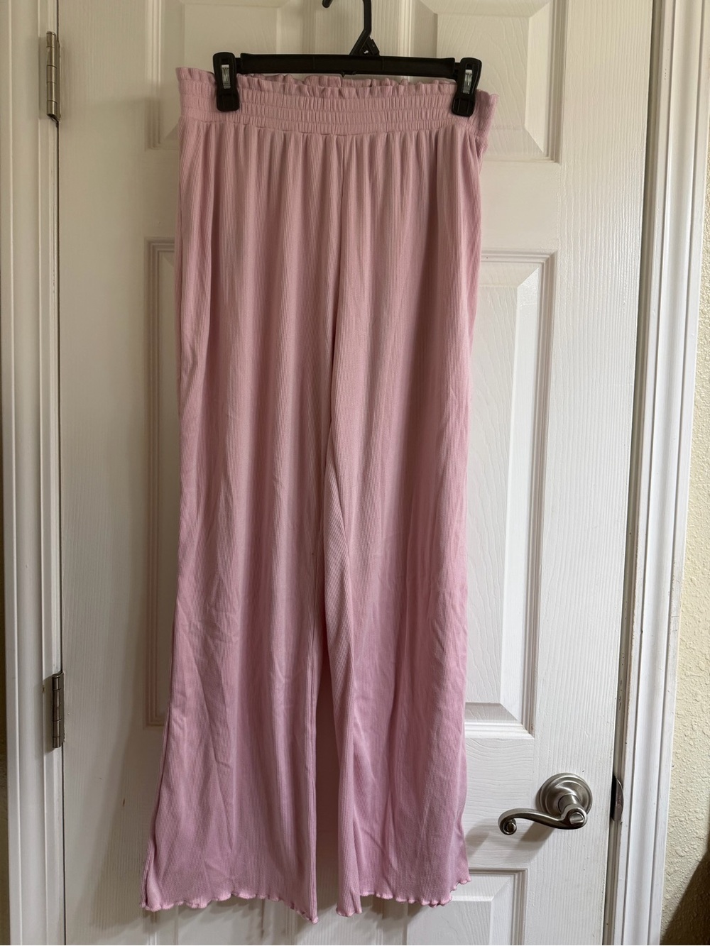 T.J.Maxx Light Pink Wide-Leg Lounge Pants